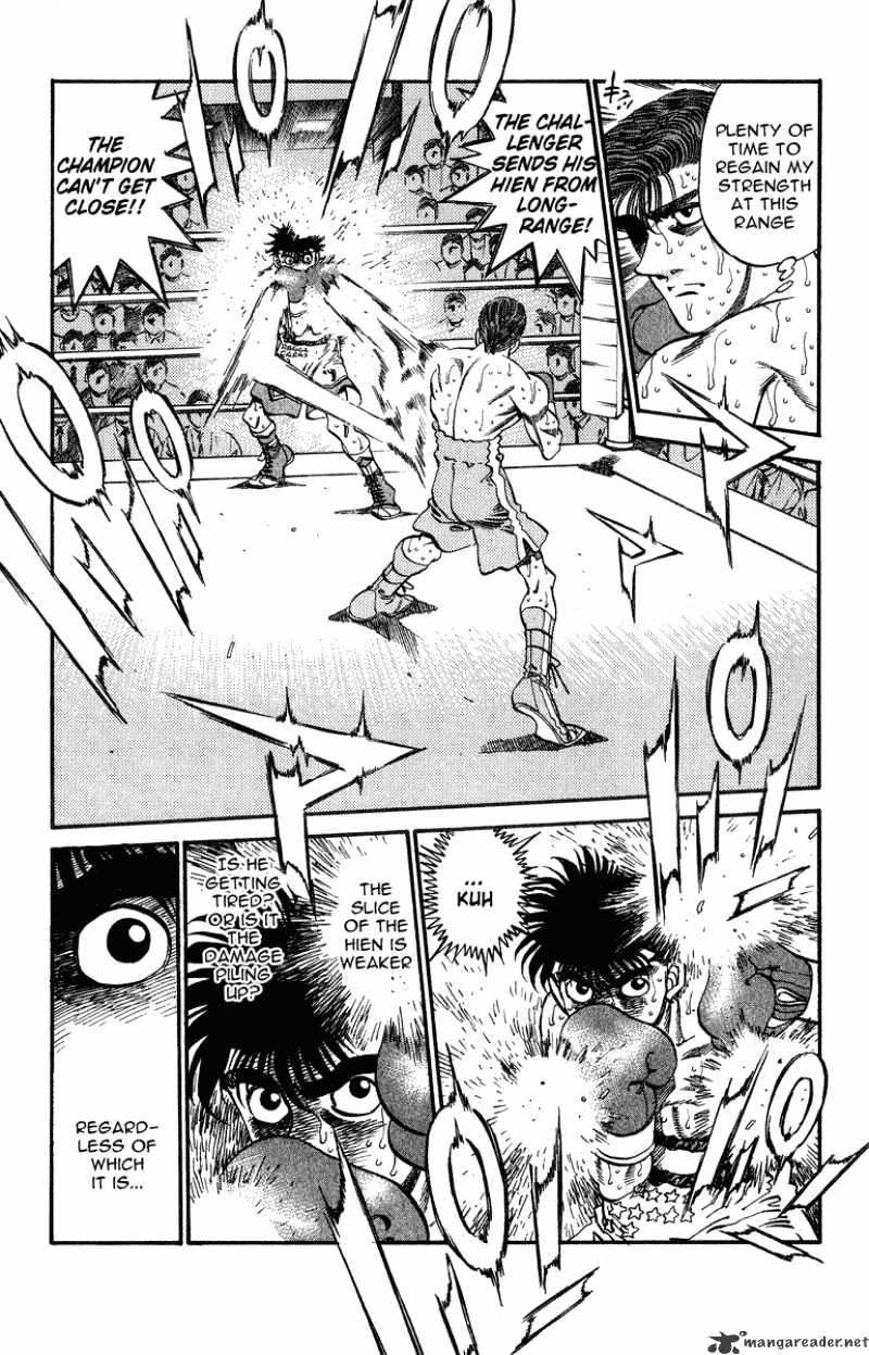 Hajime no Ippo: Fighting Spirit, Chapter 307 image 14
